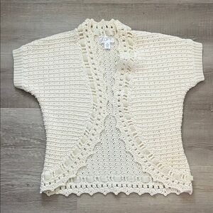 Gorgeous loft crocheted vest